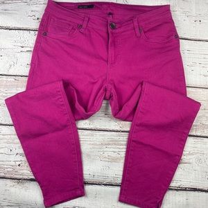 Kut From The Kloth Hot Pink Ankle Skinny Jeans 8P
